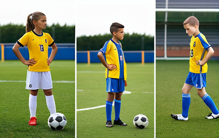 Here are three image prompts, each summarizing key aspects of the provided text on youth soccer coaching: