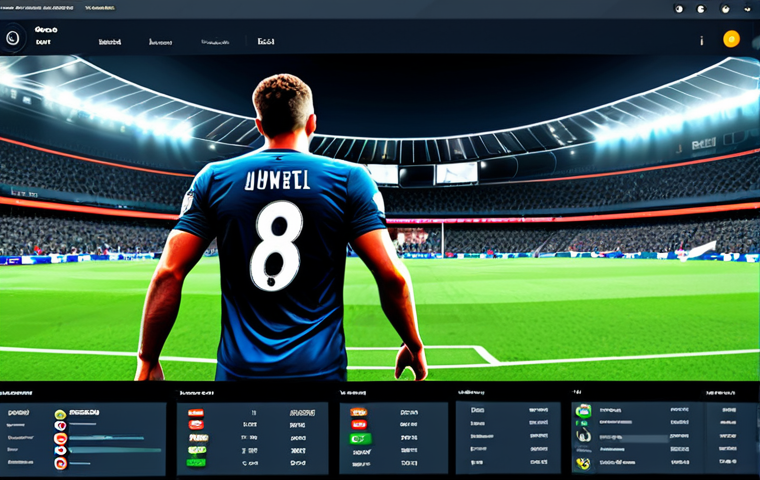 Football NFT Trading Platform**

"A modern, user-friendly interface of a football NFT trading platform. Displayed are various player cards, statistics, and market trends. In the background, a vibrant football stadium is visible. The scene should convey both the excitement of football and the sophistication of blockchain technology. Safe for work, appropriate content, fully clothed figures in the background, professional digital art, perfect anatomy, natural proportions, high quality."

**