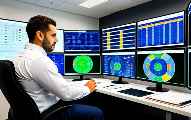 Data-Driven Football Analysis**

A sports data analyst working on a complex football game analysis, surrounded by screens displaying charts, graphs, and heatmaps of player statistics and team formations. Modern office setting, bright lighting. Safe for work, appropriate content, fully clothed, professional attire, perfect anatomy, correct proportions, professional.

**