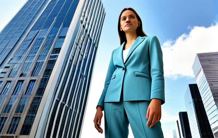 **

"A young professional architect, fully clothed in a stylish yet modest pantsuit, standing confidently in front of a skyscraper she designed, during daytime, appropriate attire, safe for work, perfect anatomy, correct proportions, natural pose, well-formed hands, proper finger count, natural body proportions, professional architectural photography, high quality, clear sky, urban environment, family-friendly."

**