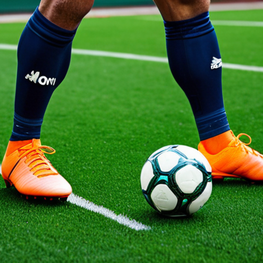 축구 트래핑 기술 익히기 - Mastering Inside Trapping**

"A soccer player in full athletic gear demonstrating inside trapping, f...