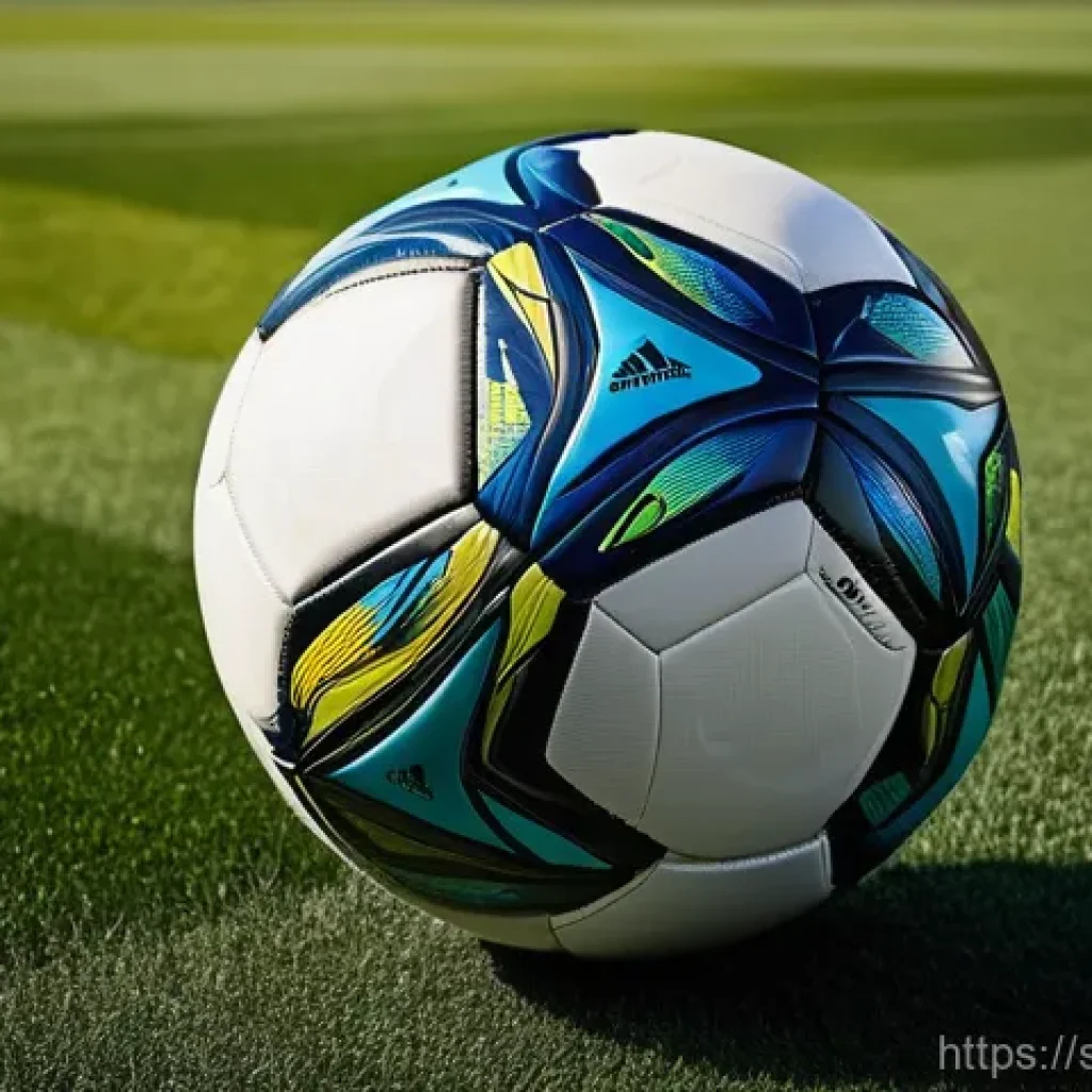 축구 공의 공학적 설계 - **Image Prompt 1: The Evolutionary Journey of the Soccer Ball**
"A visually striking split-scree...